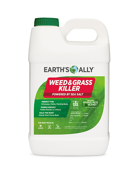 Earth's Ally Ready-to-Use Weed & Grass Killer 2.5 Gallon Jug - 2 per case - OMRI Products